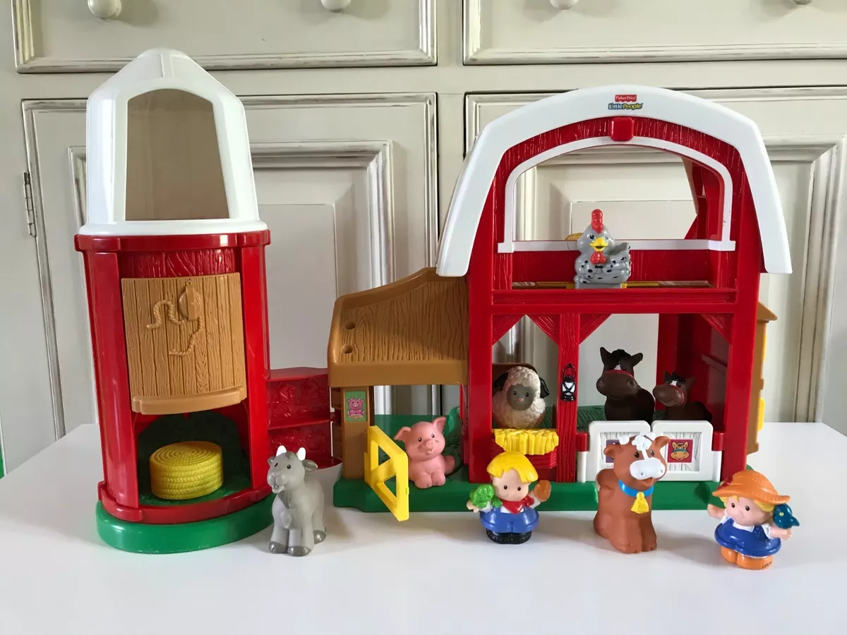 🌟 La Ferme Éducatif & Sonore Fisher Price Little People Vendu Avec Les  Animaux