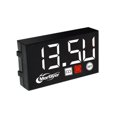 Voltmetro Per Moto 3 In 1 - Orologio LED, Termometro E Voltmetro Impermeabile IP67, 6V-30V Per Moto E Scooter - Foto 8