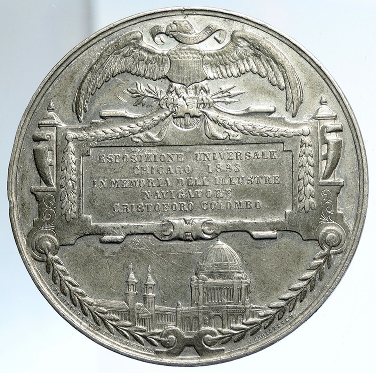 1893 USA Chicago COLUMBIAN EXPOSITION World Fair 1492 Columbus US