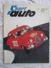 SPORT AUTO n° 2  février 1962 / Dauphine 1093