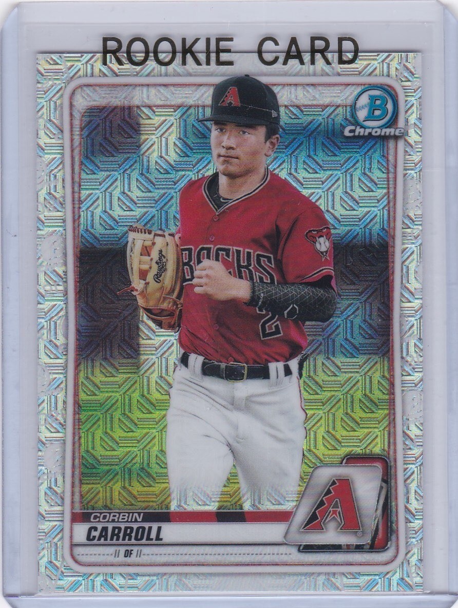 ⭐️専用ページ⭐️ CORBIN CARROLL ROOKIE CARD 2020 Bowman Chrome Baseball RARE MOJO