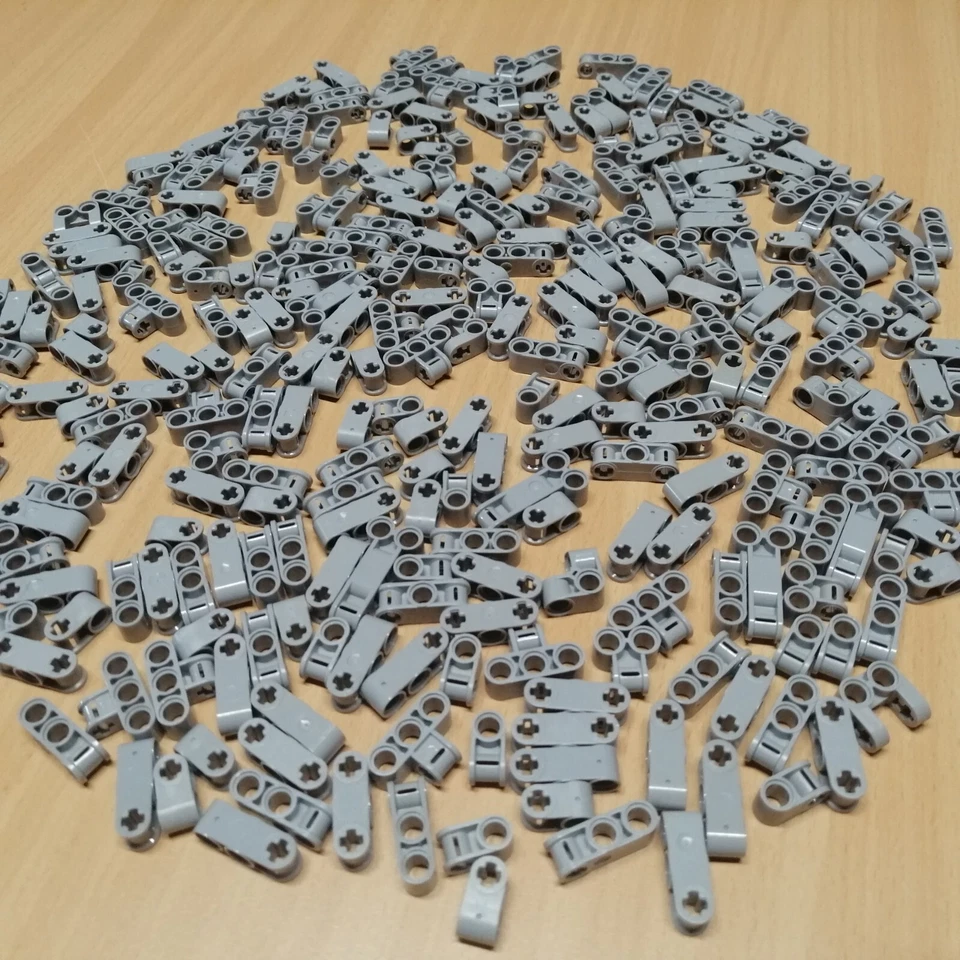LEGO TECHNIC 300 x Verbinder versch. Ausführungen hellgrau / Technik Sammlung - Bild 2 von 4