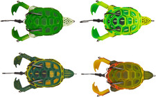 Lunkerhunt Prop Turtle 3 1/2 inch Hollow Topwater Prop Lure Bass Surface Lure