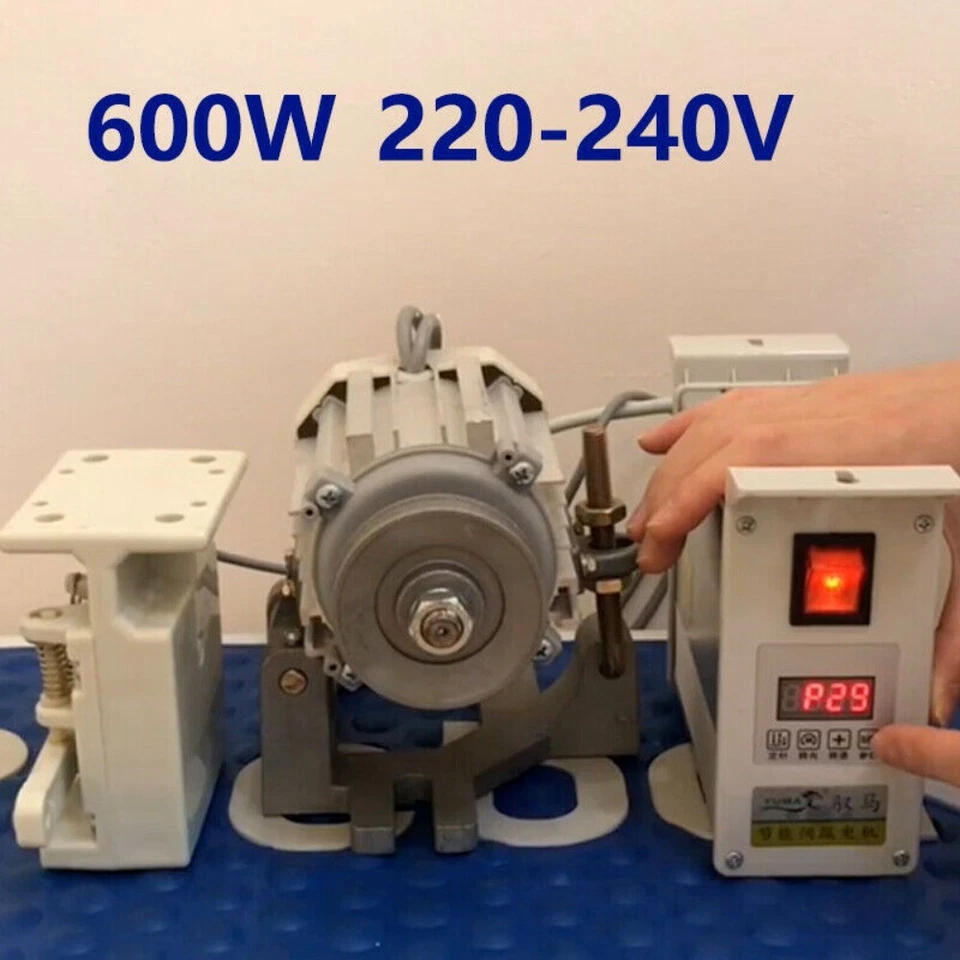 New 220V 600W Energy Saving Mute Split Servo Motor for Industrial Sewing Machine - Image 2 of 4