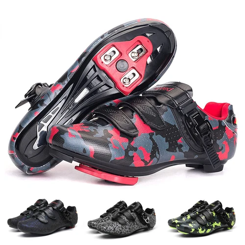 MTB Schuhe Außen Rennen Rennrad Mit SPD Stollenschuhe Herren Mountainbike Schuhe - Bild 2 von 38