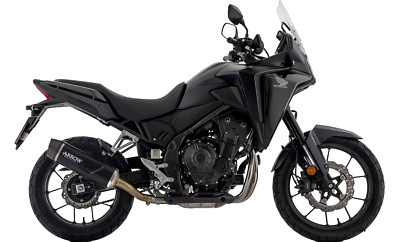 AUSPUFF ARROW INDY RACE EVO ALUMINIUM FÜR HONDA NX 500 24-25 EURO5+ HOMOLOGIERTE