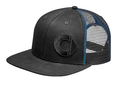 Gorras y sombreros negros de poliéster