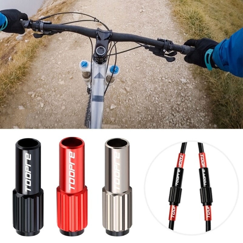 5Pcs Bike Cable Adjuster Cable Tip End Crimp Brake Cable Gears Shifter