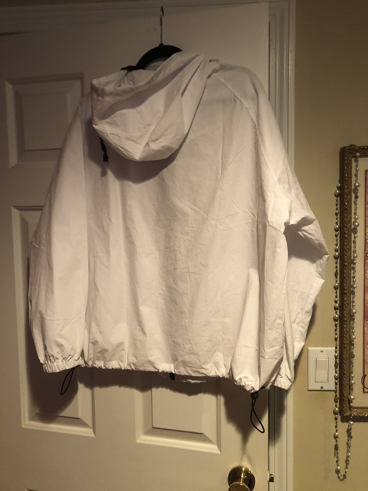 Fabletics Woven Jacket Medium White - image 2