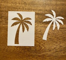 Palm Tree Reusable 10 MIL Laser Cut Mylar Ste...