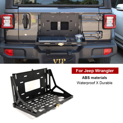 JeCar Tailgate Table Rear Foldable Cargo Shelf Aluminum Alloy Storage - View #10