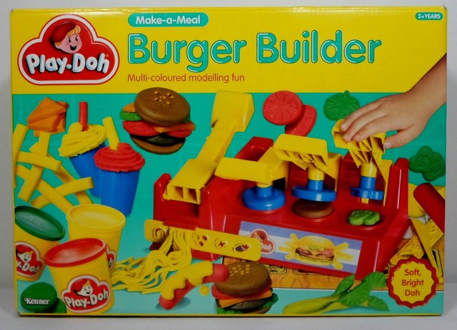 play doh burger builder