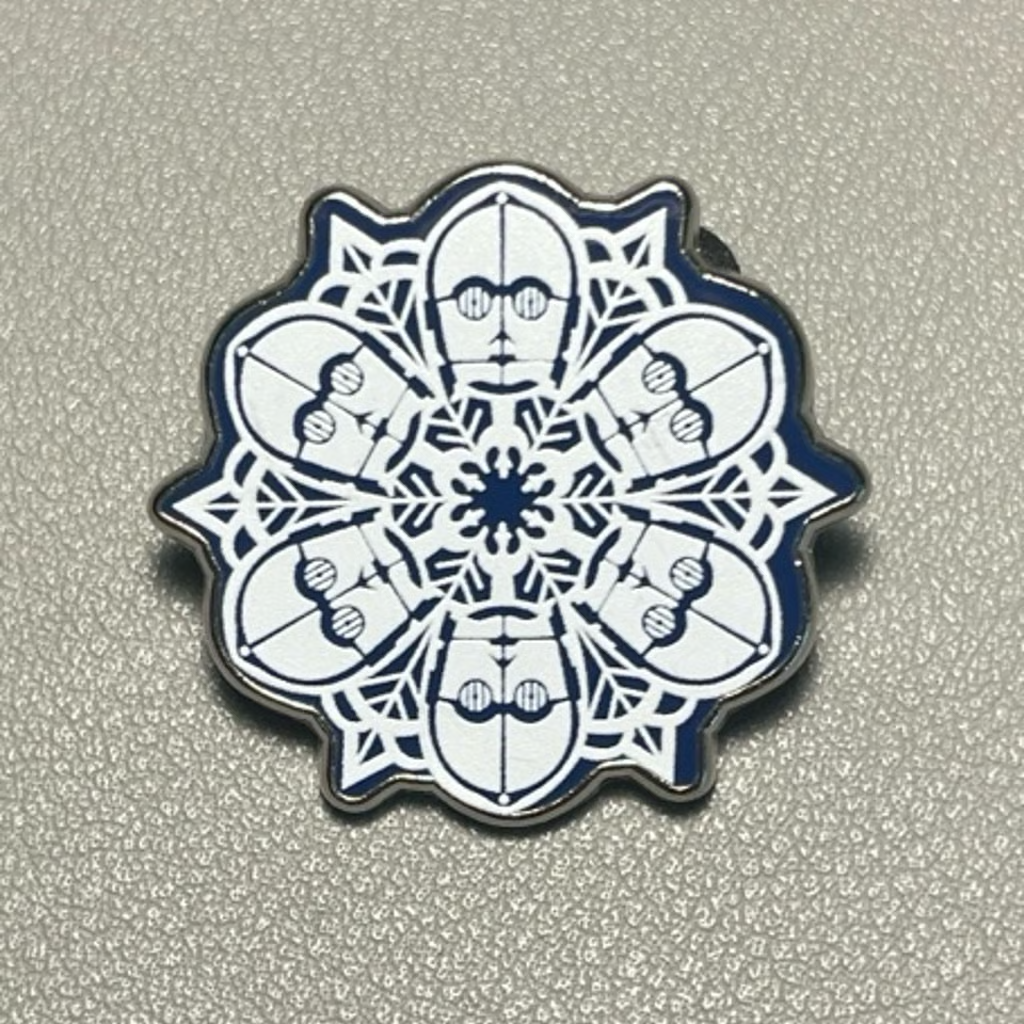 Disney Trading Pin 119149 Star Wars Snowflakes - C3PO