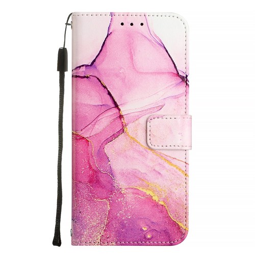 Flip Leather Case For Google Pixel 9 Pro XL/7A/8A/9A Glossy Marble Wallet Cover - Picture 15 of 96