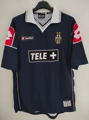 JUVENTUS 2000-2001 Tele + third camiseta shirt trikot maillot