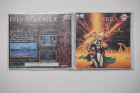 PC Engine Super CD Efera & Jiliora Japan NEC game US Seller