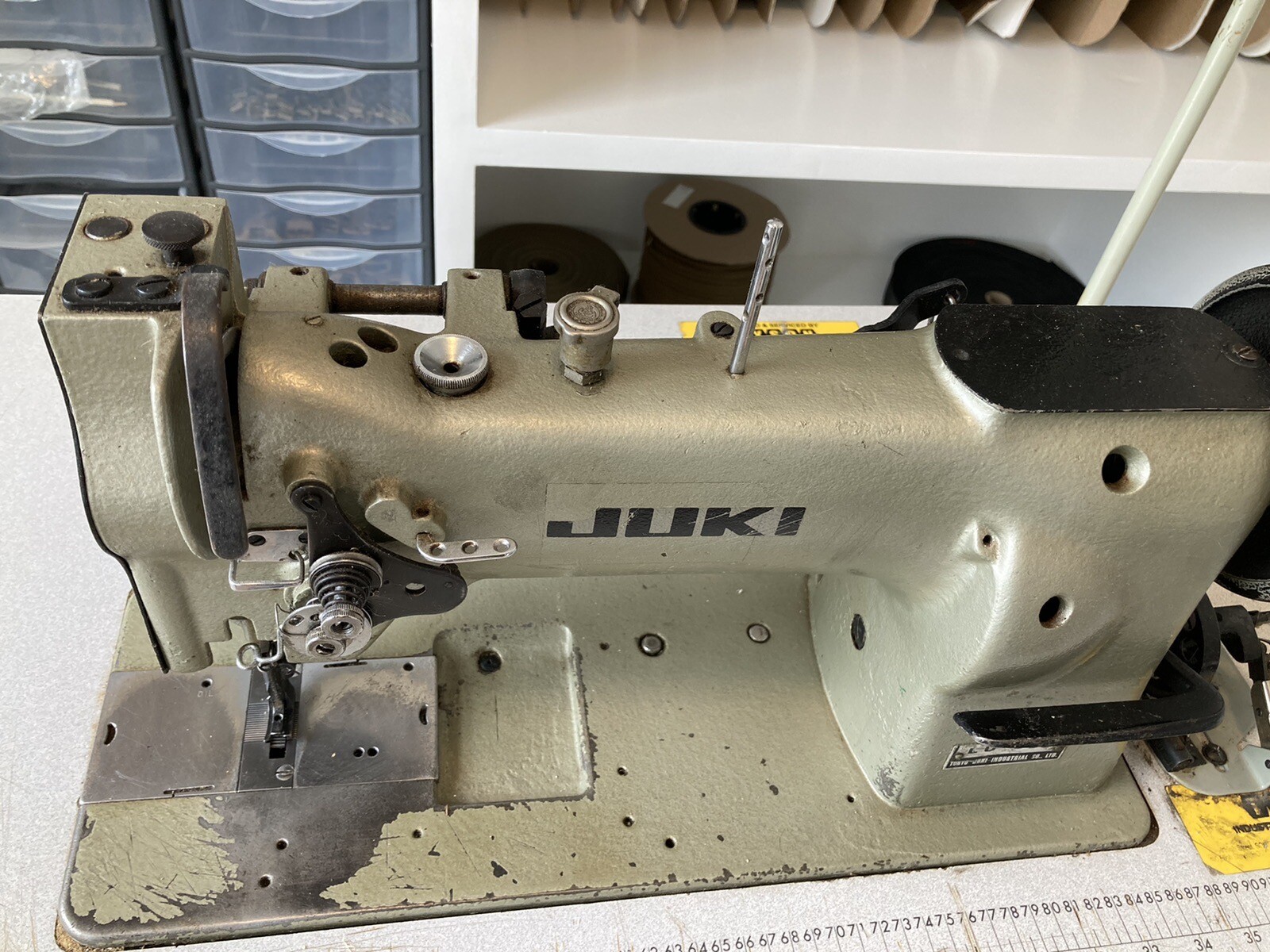 Juki LU563 Walking Foot Needle Feed Sewing Machine eBay