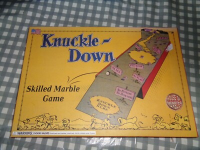 House of Marbles Spiel - Knuckle Down Retro Marmorspiel, kostenloser Versand + Verpackung