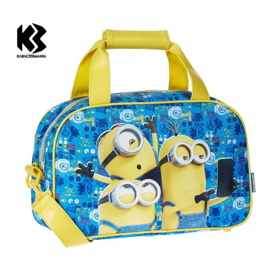 KARACTERMANIA BOLSA MOCHILA DEPORTE BOLSO VIAJE MINIONS CHICO GIMNASIA BOY SPORT TRAVEL BAG