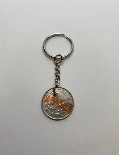 SEPTA Transit Token Keychain Southeastern Pennsylvania Transportation Authority