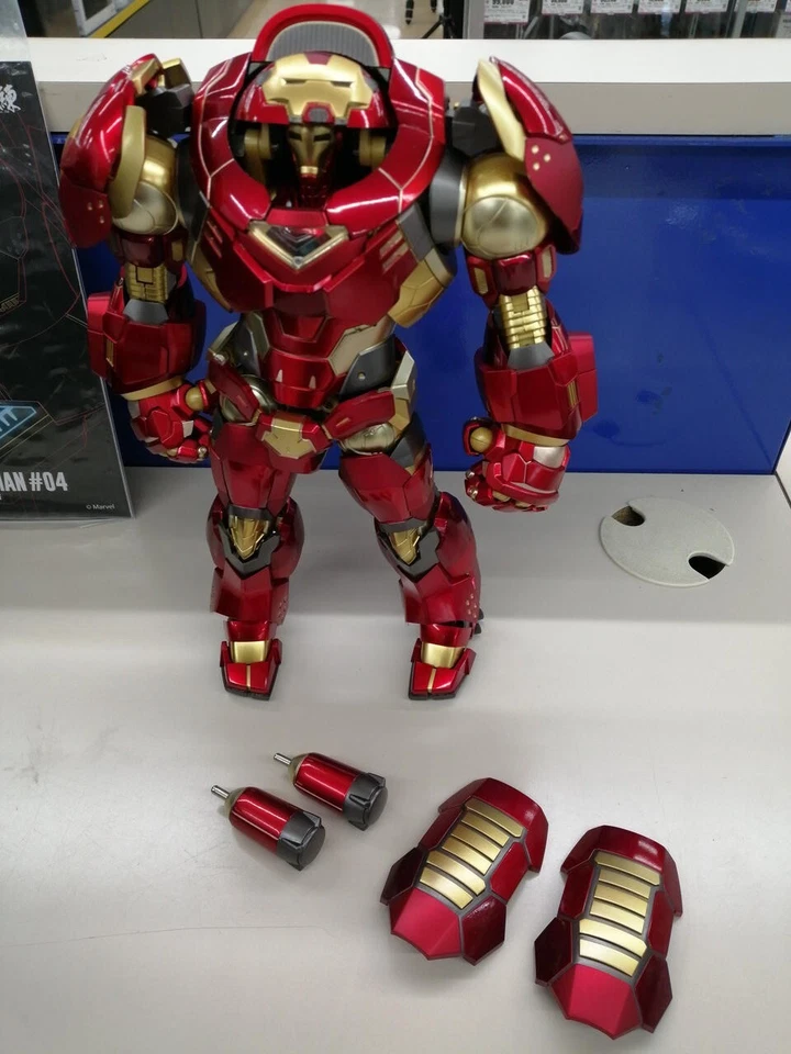 Sentinel RE:EDIT IRON MAN #05 Hulkbuster Ironman Marvel Legends usado como está Foto 3 de 4