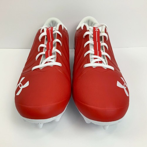 Under Armour Nitro Red/White Cleats 
