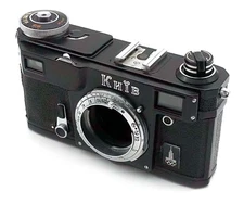 Ukrainian Arsenal KIEV 4AM BLACK Moscow Olympiad 1980 35mm RF camera BODY USSR