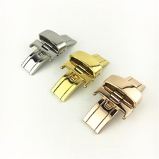 316 Stainless Steel Watch Buckle 12 14 16 18 20 22mm Universal Butterfly Clasp