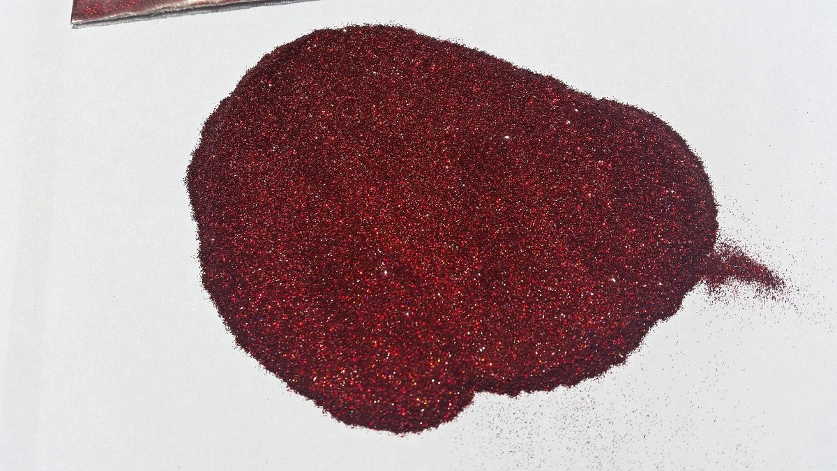 Black Cherry Holographic shift color metal flakes PPG Dupont .004