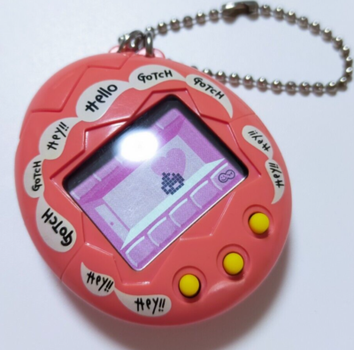 BANDAI Tamagotchi Mesutchi Pink Digital Virtual Pet RARE 1997