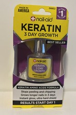 Nail Aid 3 Day Growth Keratin Amino Acid Formula 0.55 Oz