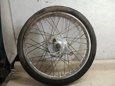 Suzuki Suzy Mokick M30 M31 Front Wheel Assy w/ Hub & Speedo Gear