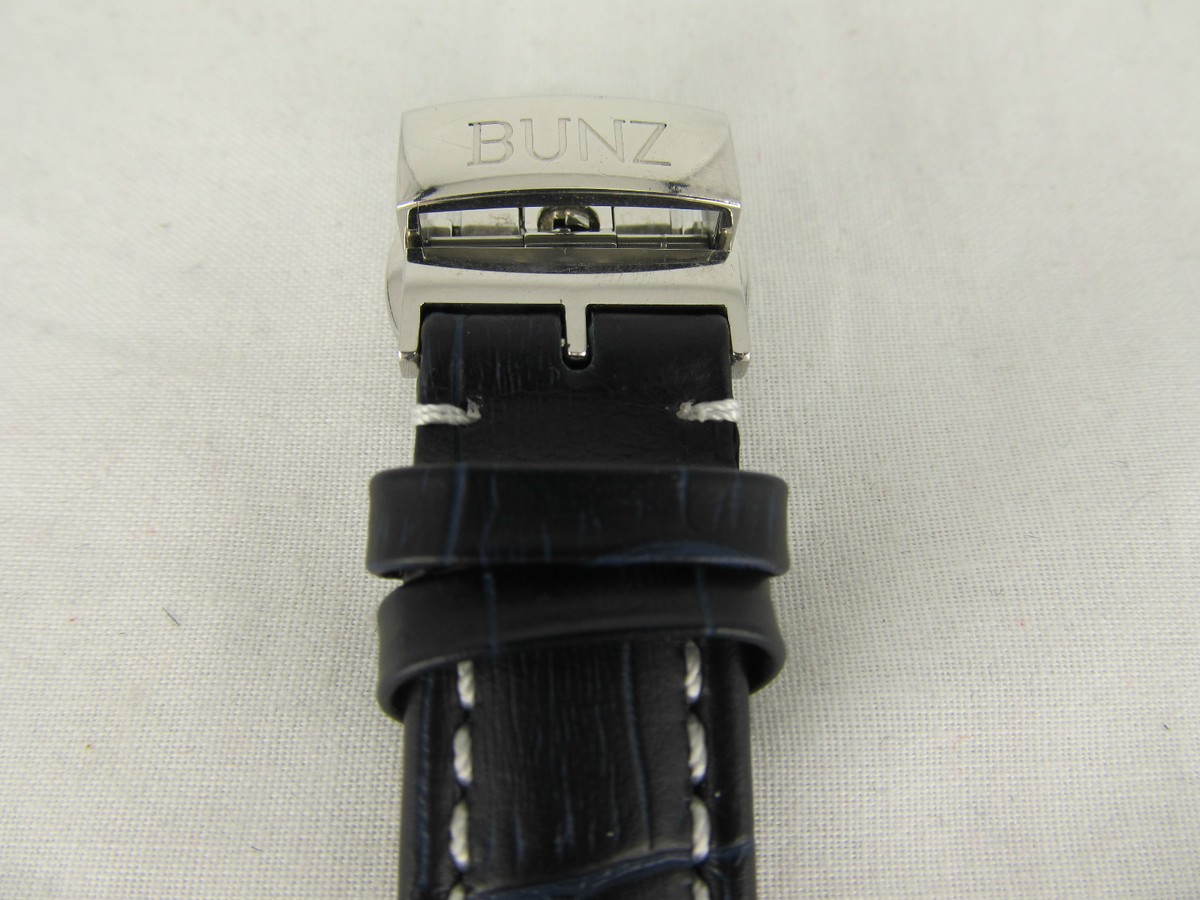 ORIGINAL BUNZ ACIER INOX AUTOMATIC CHRONOGRAPH REF: 370143326027 