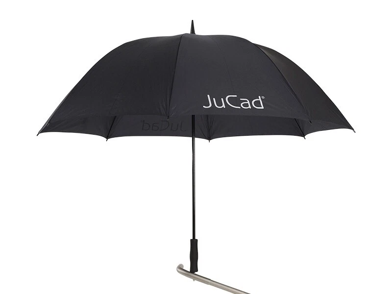 JuCad Golfschirm mit Schirmstift! Farbe: schwarz