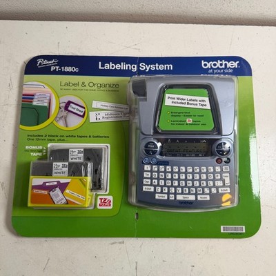 Brother PT-1880C Gray LCD Display P-Touch Electronic Labeling System - Sealed