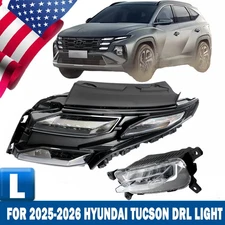 LED DRL Daytime Running Light RH/LH Clear USA For 2025-2026 Hyundai Tucson