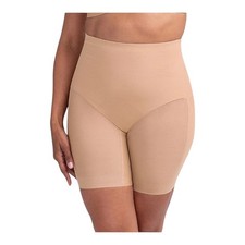 Honeylove SPST00007 Superpower Mid-Waist Shorts tan size X-Large XL