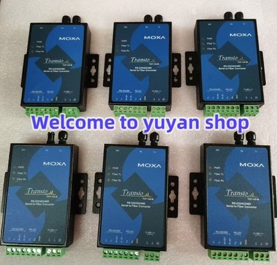 1pc USED MOXA TCF-142-M-ST Fiber Converter TESTED  *tn