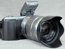 Sony Nex-C3 16,2 megapixel fotocamera, obiettivo 18-55 mm, flash, borsa - IMMACOLATA - S/C 18.552