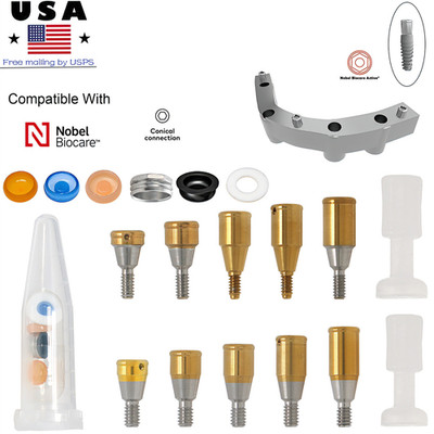 US NOB Dental Locator Abutment For Nobel Biocare NP/RP Conical Connection Active