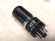 Nice Tested National Union 6F6GT / Old Vintage Ham Radio Tube Receiver Audio Amp