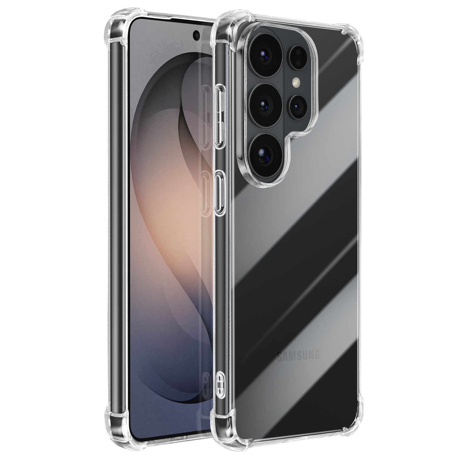 Coque silicone Galaxy S26 Ultra antichoc étui de protection souple transparent Mayaxess