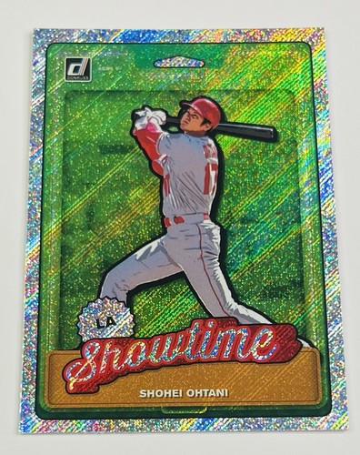 Shohei Ohtani [Rapture] #N6 2019 Panini Donruss Nicknames card