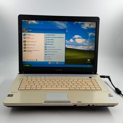 Sony VAIO PCG-7N1M Retro Notebook 14,5 Zoll Windows XP 150GB HDD