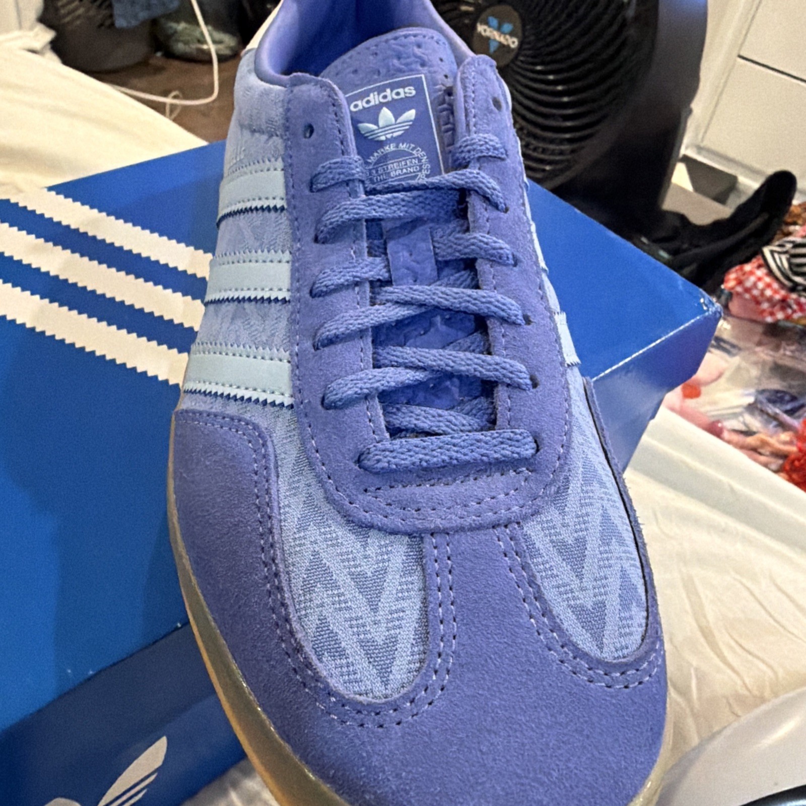 Title: adidas Originals Gazelle Indoor Real Lilac Clear Sky KI3581 Women's 10.5 image 5