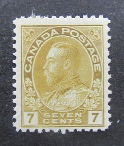 nystamps Canada Stamp # 113iv Mint OG H UN$400 VF     L24x918