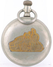 ELGIN RAILROAD CASE Gr. 73, 7j, 18s POCKET WATCH, 2325159, FOR REPAIR BW 