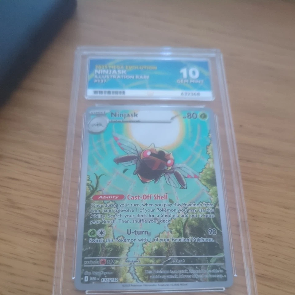 ninjask 137/132 psa 10