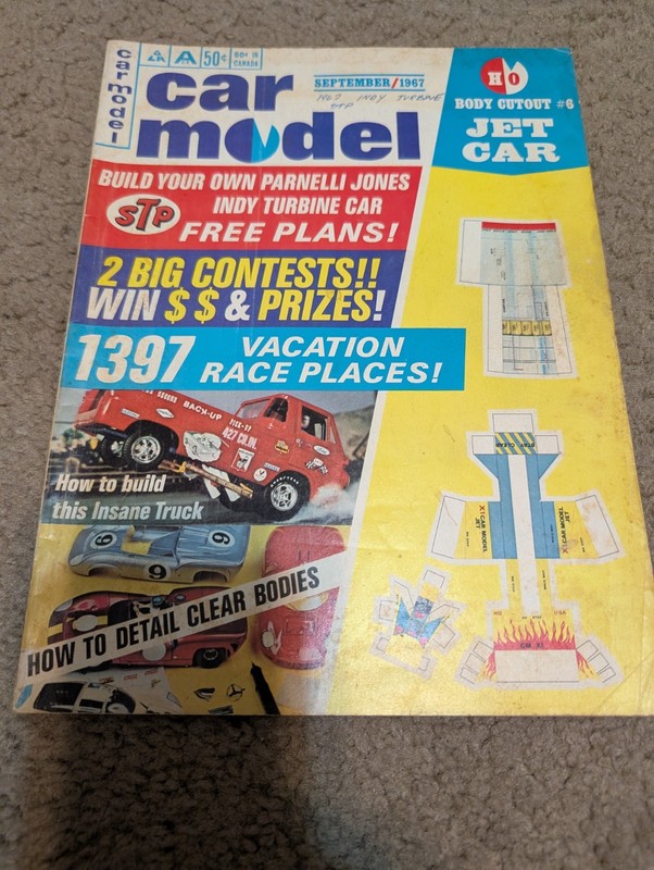 Car Model Magazine September 1967