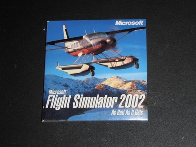 Microsoft Flight Simulator 2002 (PC, 2001) with key